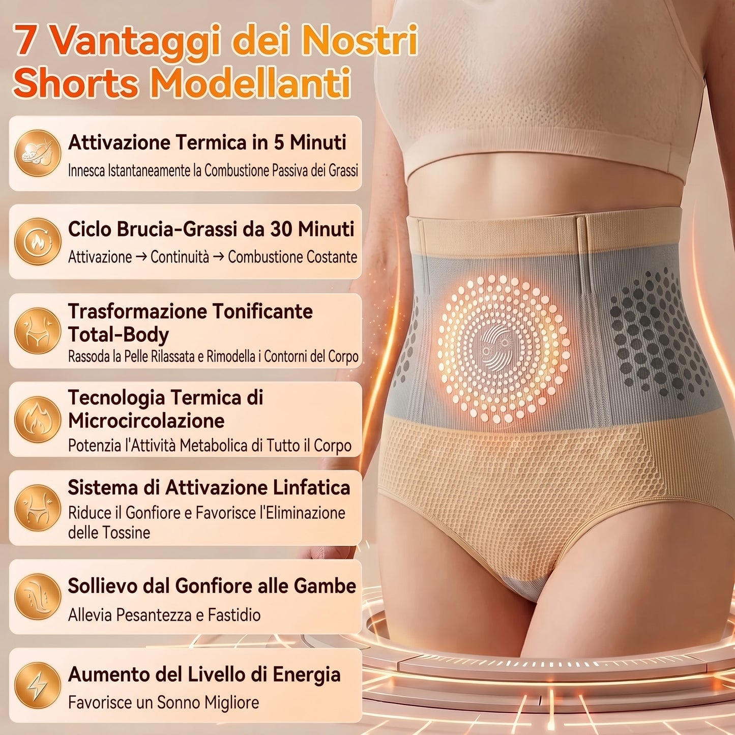 Scolpita® Shorts Brucia-Grassi Moringa & Berberina